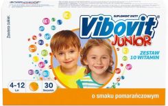 Vibovit Junior pomarańcz. prosz.30 sasz.