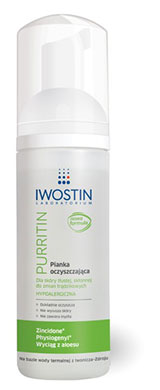 IWOSTIN PURRITIN Pianka oczyszczajaca 165ml