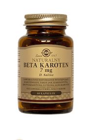 SOLGAR Naturalny Beta Karoten 7 mg 60 kapsułek *