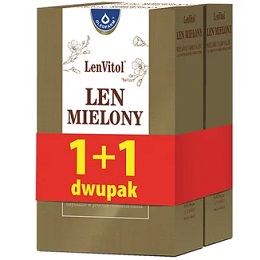 Len mielony 2x200g. 