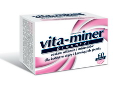 Vita-miner Prenatal 60 tabletek