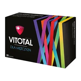 Vitotal dla mężczyzn 30 tabletek -niezbędnik