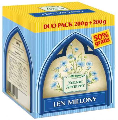 Len mielony DUO PACK (200+200) 400 g