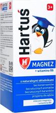 Hartuś Magnez + wit. B6 3+ syrop 120 ml