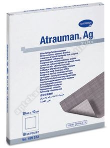 Opatr. Atrauman AG z maścią 10x10cm 1szt. 