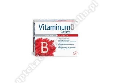 Vitaminum B 12 Colfarm tabl. 120tabl.(4x30