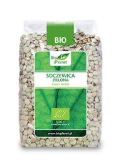 Soczewica zielona BIO 500g BIO PLANET