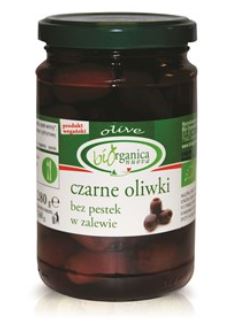 Oliwki czarne bez pestek w zalewie BIO