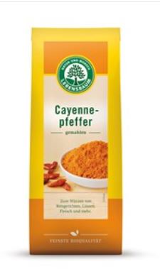 Chili pieprz cayenne BIO 50g LEBENSBAUM