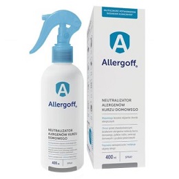 ALLERGOFF Spray p/alergenom roztoczy kurzu  400ml