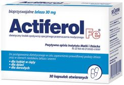 ActiFerol Fe 30 mg kaps.  30 kaps. d. w.  31. 10. 24