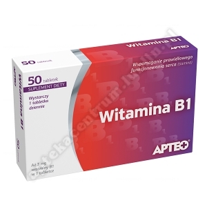 Witamina B1 APTEO tabl. 3 mg 50 tabl.