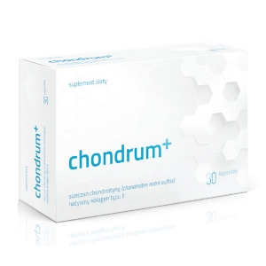 Chondrum+ kaps. 30 kaps.-data ważnosci 31.08.2024-dostepne 1  op