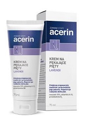 Acerin Lavendi, Krem do stóp na pękające pięty, 75ml -