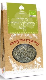 PIEPRZ BIAŁY CYTRYNOWY BIO 50 g - DARY NATURY