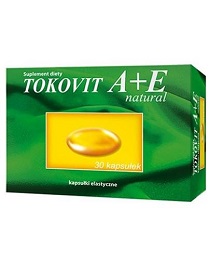 Tokovit A+E natural kaps. 30 kaps.