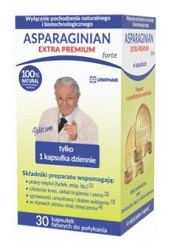 Asparaginian Extra PREMIUM forte kaps.  30kaps. 