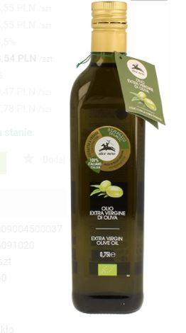 OLIWA Z OLIWEK EXTRA VIRGIN BIO 750 ml - Alce Nero