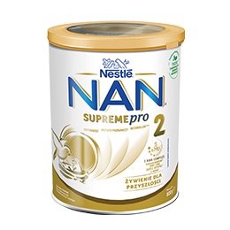 Nestle NAN Supreme Pro 2 HM-O,  mleko następne dla niemowląt powyżej 6 miesiąca,  800 g