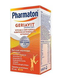 Pharmaton Geriavit tabl.powl. 30 tabl.