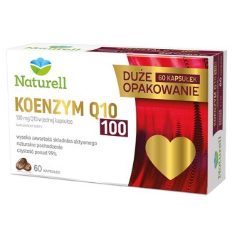 Naturell Koenzym Q10 100 mg - 60 kaps.