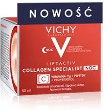 VICHY LIFTACTIV Collagen Spec. Noc krem 50 ml + 15 ml Gratis !!!
