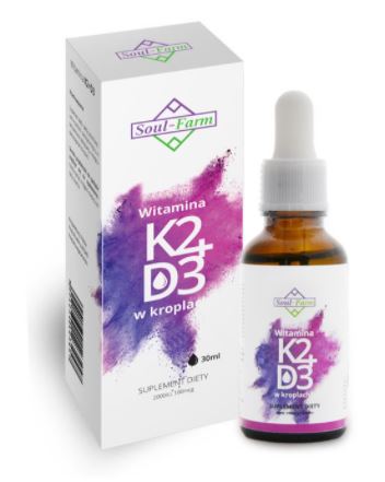 WITAMINA K2 + D3 W KROPLACH (100 mcg + 50mcg) 30ml