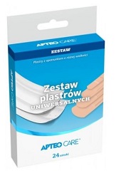 Zestaw plastrów uniwerslany APTEO CARE 24szt.