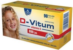 D-Vitum witamina D 800 j. m. 90  kaps. twistoff