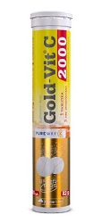 Olimp Gold-Vit C 2000 o smaku cytrynowym  20 tab mus.