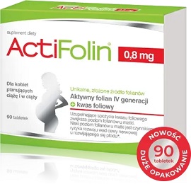 ActiFolin 0,8 mg tabl. 90 tabl.