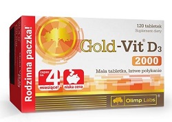 Olimp Gold-Vit D3 2000 tabl. 120 tabl.