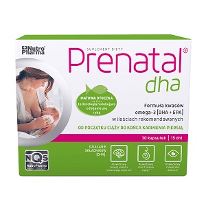 Prenatal DHA 30 kaps. +6 tab Gratis !!!