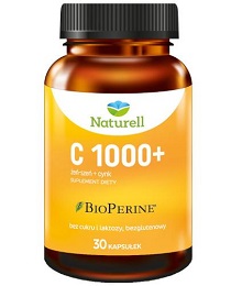 NATURELL C 1000 + kaps. 30 kaps.-data waznosci 30.11.2024-dostepne 2 op