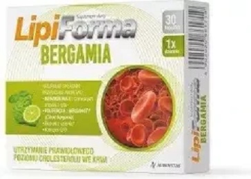 Lipiforma Bergamia kaps. 30 kaps. (2x15)