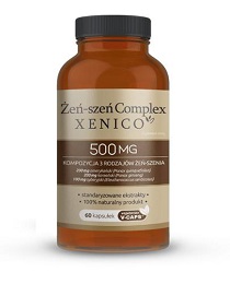 XENICO Żeń-Szeń Complex kaps.weget. 60kap