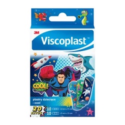 VISCOPLAST Plastry Dziecięce Cool 20szt.