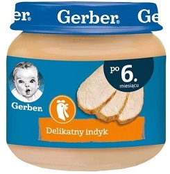 GERBER Delikatny Indyk 80 g