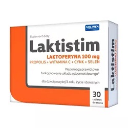 Laktistim tabl. do ssania 30 tabl. 