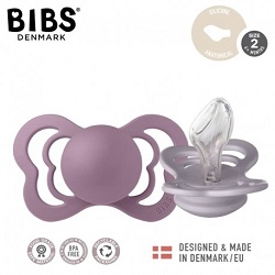 Bibs Couture smoczki anatomiczne Fossil Grey/ Mauve M 6m+ *