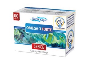 Naturkaps Omega - 3 Forte kaps. 1g 60kaps.