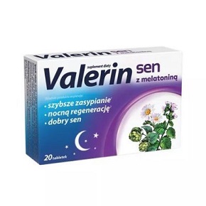 Valerin Sen z melatoniną tabl. 20 tabl.