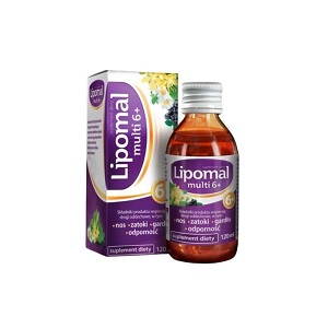 Lipomal Multi 6+ płyn 120 ml