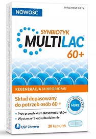 Multilac 60+ kaps. 20 kaps.