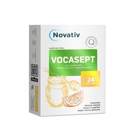 Novativ Vocasept 24 pastyki do ssania