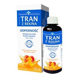 Tran z rekina smak mango-brzoskwinia 250 ml