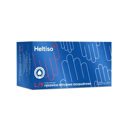 Heltiso Rękawice nitrylowe diag. L 100 szt. *