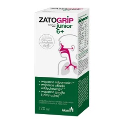 Zatogrip Junior 6+ płyn 120 ml *