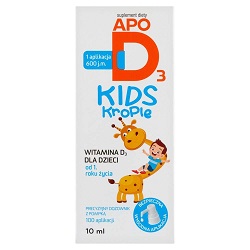 ApoD3 Kids krop. 10 ml (100 daw.)