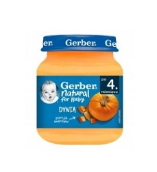 Gerber Natural Puree z Dyni 125 g